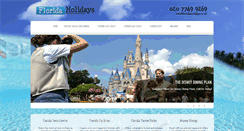 Desktop Screenshot of floridaholidays.co.uk
